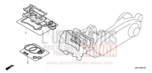 DICHTUNG SATZ A FJS400A9 de 2009